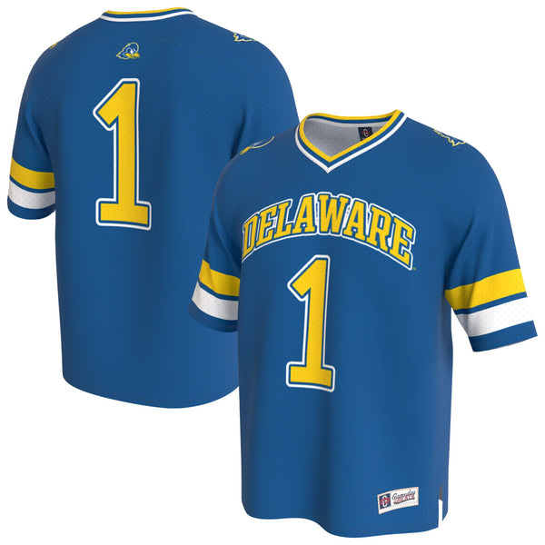 Delaware Fightin' Blue Hens GameDay Greats Lightweight Collegiate Football Fashion Jersey - Royal
