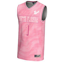 #1 South Florida Bulls GameDay Greats Lightweight Basketball Fashion Jersey - Pink