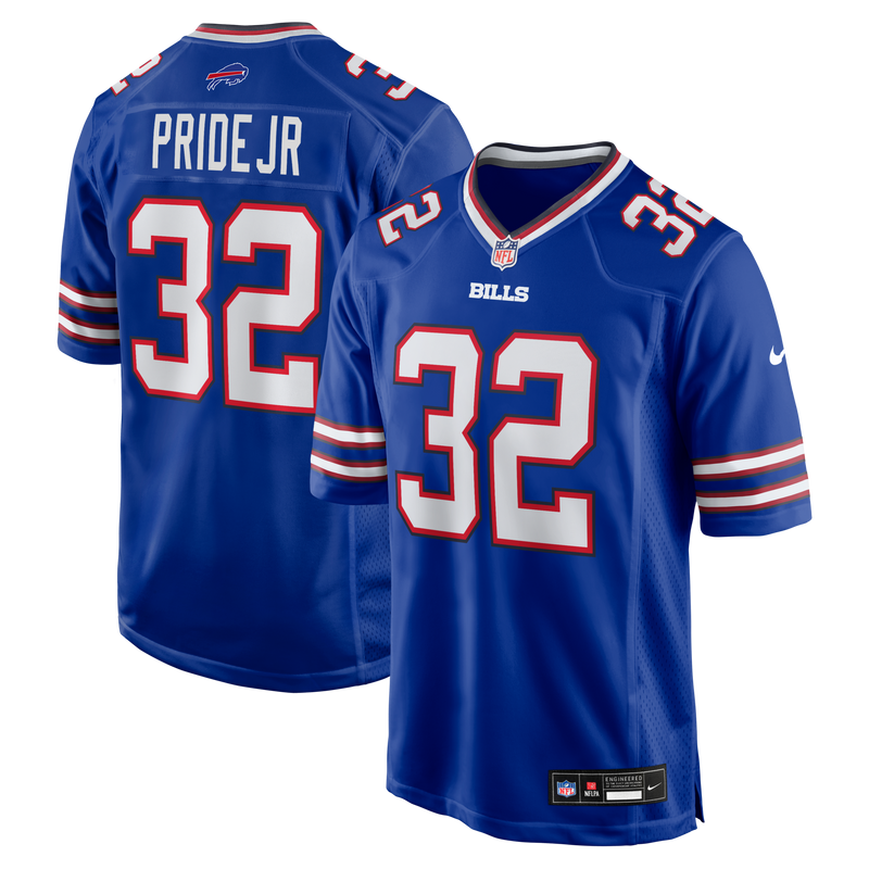 Buffalo Bills Toriano Pride Jr. Nike Royal Team Game Jersey