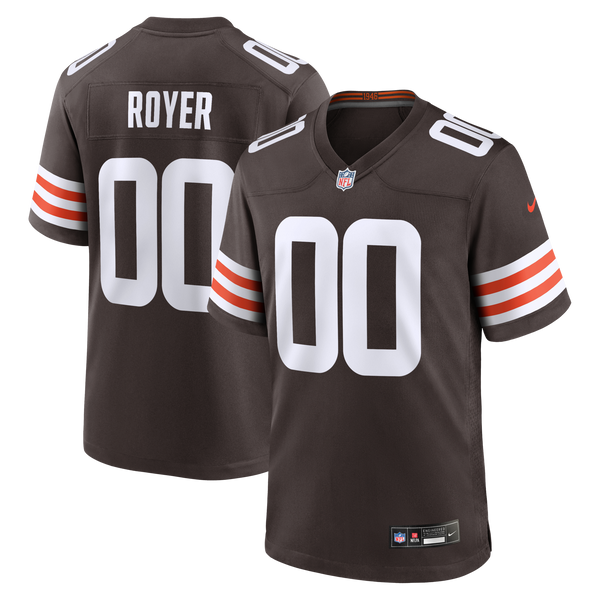 Cleveland Browns Joe Royer Nike Brown Game Jersey