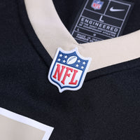 New Orleans Saints Morten Andersen Nike Black Game Retired Player Jersey