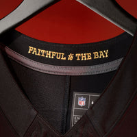 San Francisco 49ers The Faithful Nike Black 2025 Rivalries Collection Stitched Limited Jersey