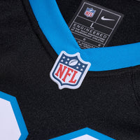 Carolina Panthers Rashard Lawrence Nike Black Game Jersey