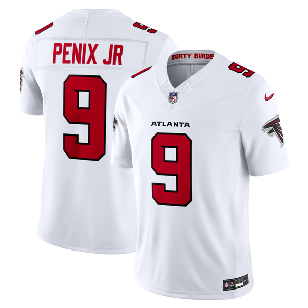 Atlanta Falcons Michael Penix Jr. Nike White Vapor F.U.S.E. Stitched Limited Jersey