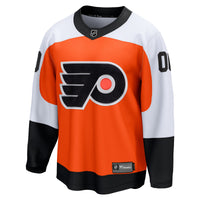 Philadelphia Flyers Fanatics Orange Home Breakaway Custom Jersey