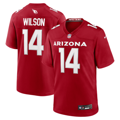 Arizona Cardinals Michael Wilson Nike Cardinal Team Game Jersey