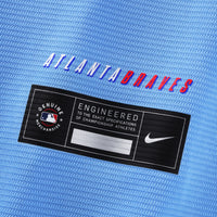 Atlanta Braves Chipper Jones Nike Powder Blue 2026 City Connect Stadium Jersey