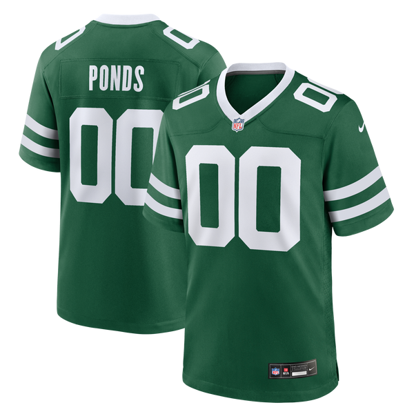 New York Jets D'Angelo Ponds Nike Legacy Green Game Jersey