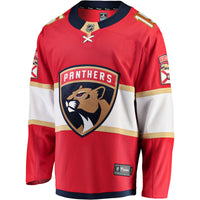 Florida Panthers Anton Lundell Fanatics Red Home Breakaway Player Jersey