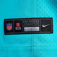 Miami Dolphins Kenneth Grant Nike Aqua Team Game Jersey