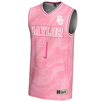 #1 Baylor Bears GameDay Greats Lightweight Basketball Fashion Jersey - Pink