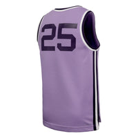 #24 Kansas State Wildcats Nike Retro Replica Basketball Jersey - Lavender