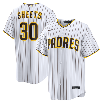 San Diego Padres Gavin Sheets Nike White Home Replica Jersey
