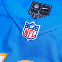 Los Angeles Chargers Omarion Hampton Nike Powder Blue Team Game Jersey
