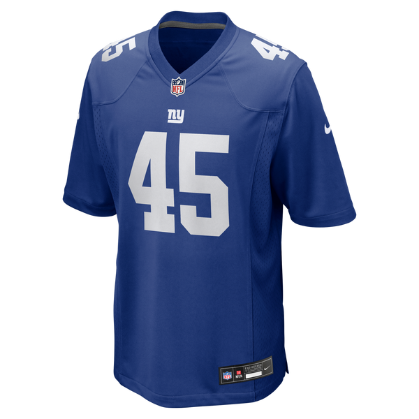 New York Giants Patrick Ricard Nike Royal Team Game Jersey