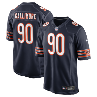 Chicago Bears Neville Gallimore Nike Navy Team Game Jersey