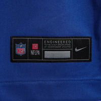 New York Giants Malik Nabers Nike Royal Player Game Jersey