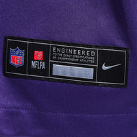 Minnesota Vikings Carson Wentz Nike Purple Team Game Jersey