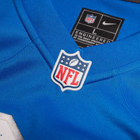 Detroit Lions Jake Bates Nike Blue Team Game Jersey