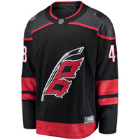 Carolina Hurricanes Jordan Martinook Fanatics Black Home Breakaway Jersey