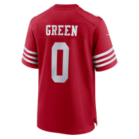 San Francisco 49ers Renardo Green Nike Scarlet Game Jersey