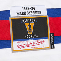 New York Rangers Mark Messier Mitchell & Ness Blue Big & Tall 1993/94 Blue Line 2.0 Jersey