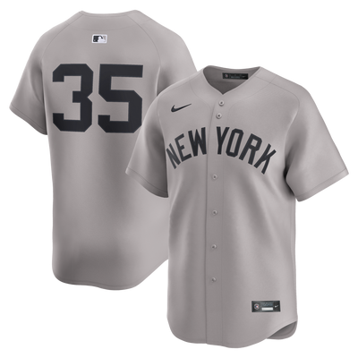 New York Yankees Cody Bellinger Nike Gray Road Limited Player Jersey