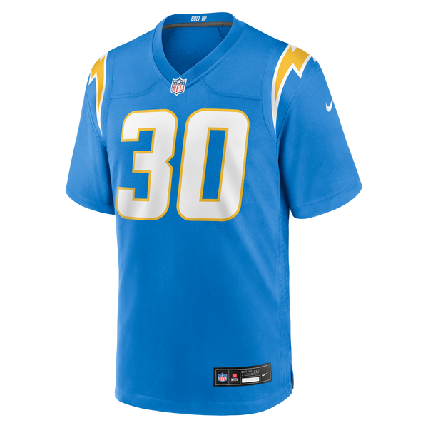 Los Angeles Chargers Alec Ingold Nike Powder Blue Team Game Jersey