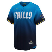Philadelphia Phillies Trea Turner Nike Blue City Connect Limited Player Jersey