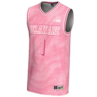 #1 Delaware Fightin' Blue Hens GameDay Greats Lightweight Basketball Fashion Jersey - Pink