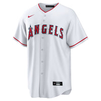 Los Angeles Angels Nike White #1 Groom Home Replica Jersey