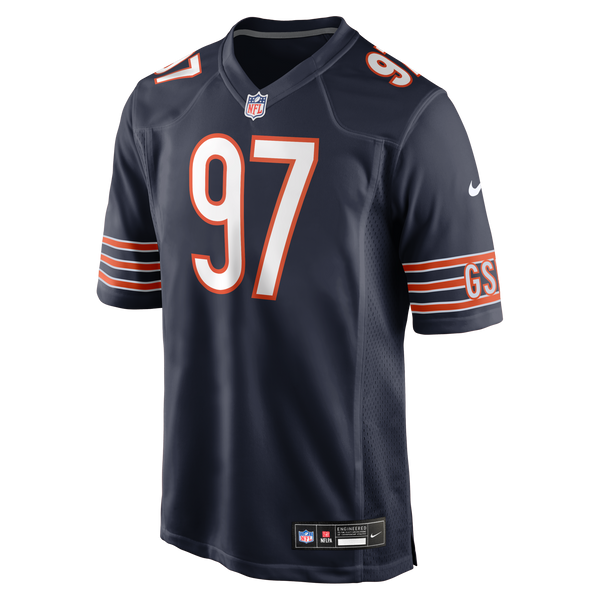 Chicago Bears James Lynch Nike Navy Team Game Jersey