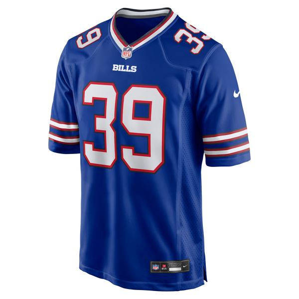 Buffalo Bills Tommy Doman Nike Royal Team Game Jersey