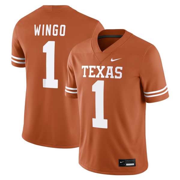 Ryan Wingo Texas Longhorns Nike Game Football Jersey - Texas Orange