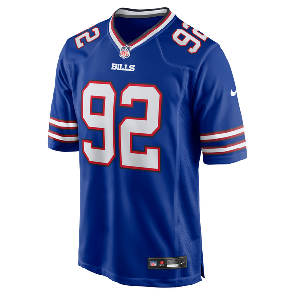 Buffalo Bills Zane Durant Nike Royal Team Game Jersey