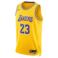 Los Angeles Lakers Nike Icon Swingman Jersey - Lebron James