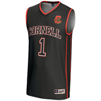 #1 Cornell Big Red GameDay Greats Lightweight Basketball Jersey - Black