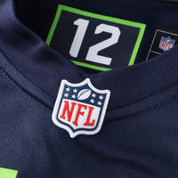 Seattle Seahawks Nehemiah Pritchett Nike College Navy Game Jersey