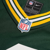 Green Bay Packers Brant Banks Nike Green Team Game Jersey