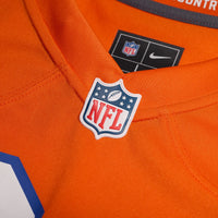 Denver Broncos Alex Singleton Nike Orange Alternate Game Jersey
