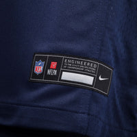 Seattle Seahawks Drew Lock Nike College Navy Team Game Jersey