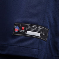 Seattle Seahawks Abraham Lucas Nike College Navy Game Jersey