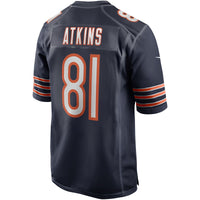 Chicago Bears Doug Atkins Nike Navy Game Retired Player Jersey
