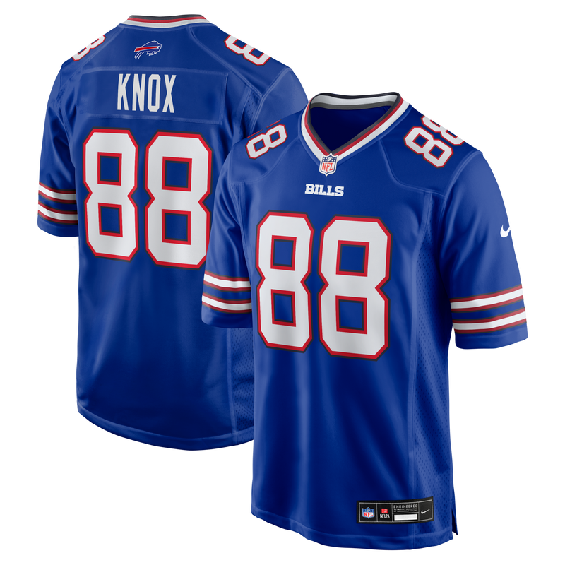 Buffalo Bills Dawson Knox Nike Royal Game Jersey