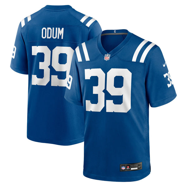 Indianapolis Colts George Odum Nike Royal Team Game Jersey
