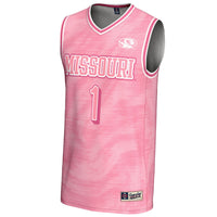 #1 Missouri Tigers GameDay Greats Lightweight Basketball Fashion Jersey - Pink