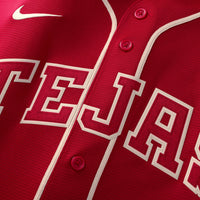Texas Rangers Jacob deGrom Nike Red 2026 City Connect Stadium Jersey